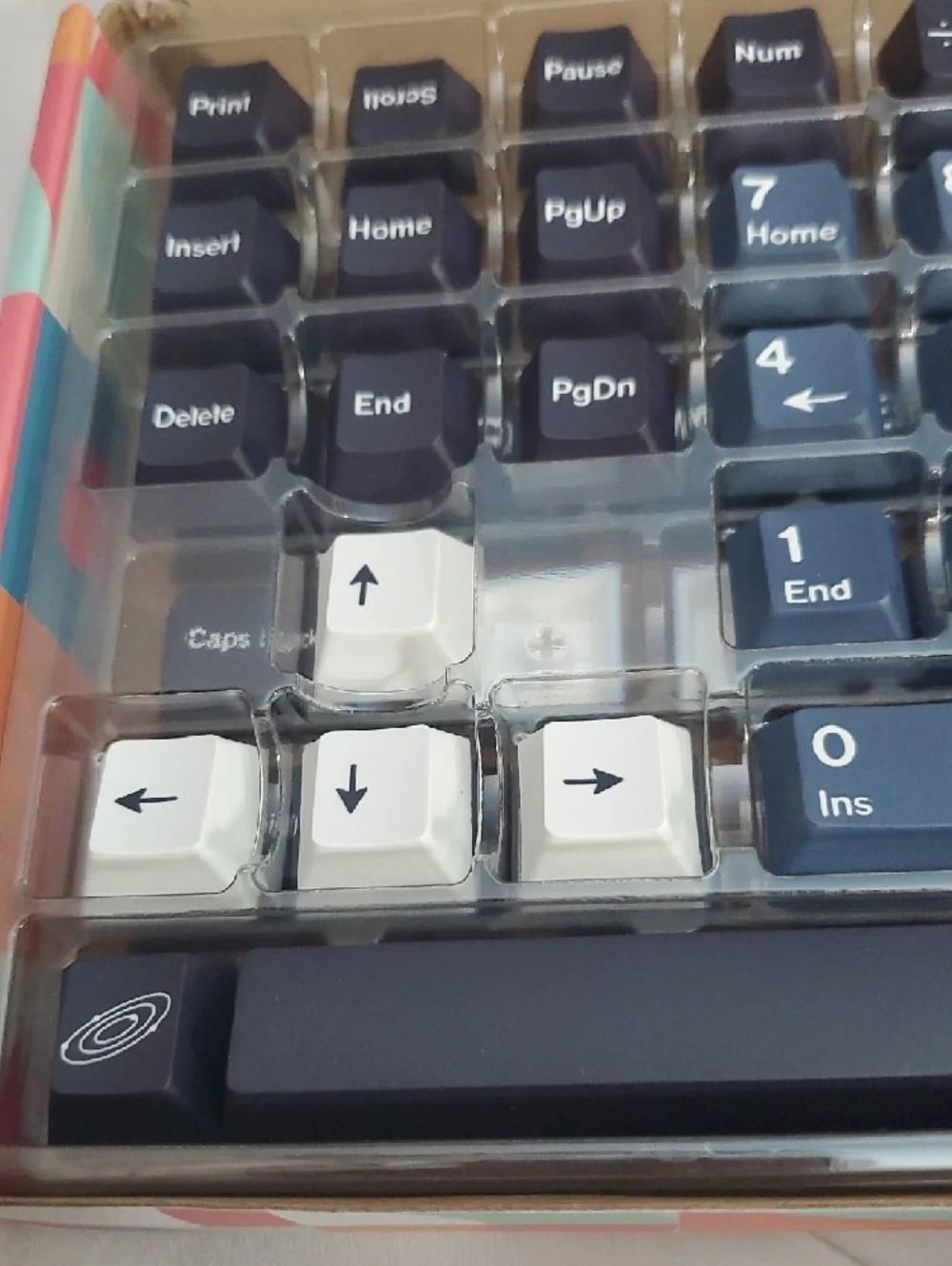 Color Keycap Set - Multicolor - Keycaps Are Blue